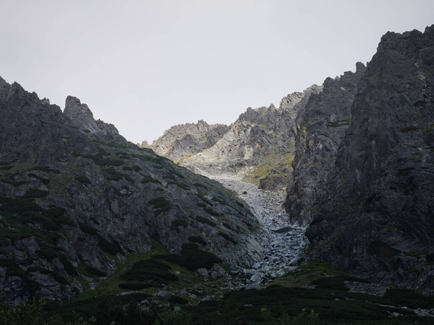 Rocky mountains of the High Tatras in Slovakia - Fotó, kép