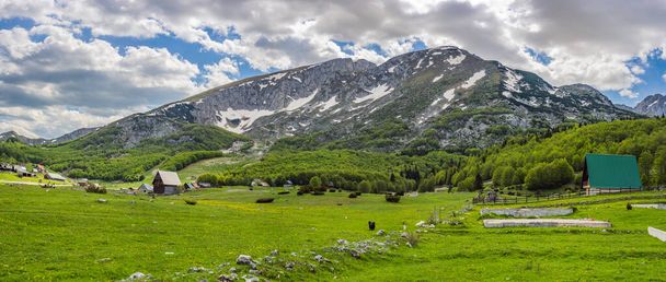 Durmitor. Picturesque mountain landscape of the Durmitor National Park, Montenegro, Europe, Balkans, Dinaric Alps, UNESCO World Heritage. - Fotó, kép