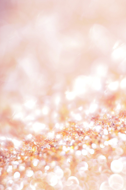 Peach glitter and sparkles for valentine's day - Photo, Image