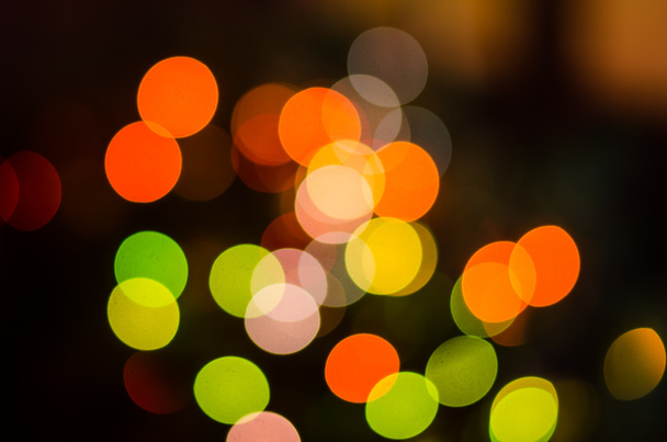 background bokeh christmas lights - Photo, Image
