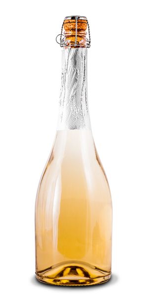a bottle of sparkling champagne  - Fotó, kép