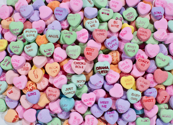 Candy hearts - Photo, Image