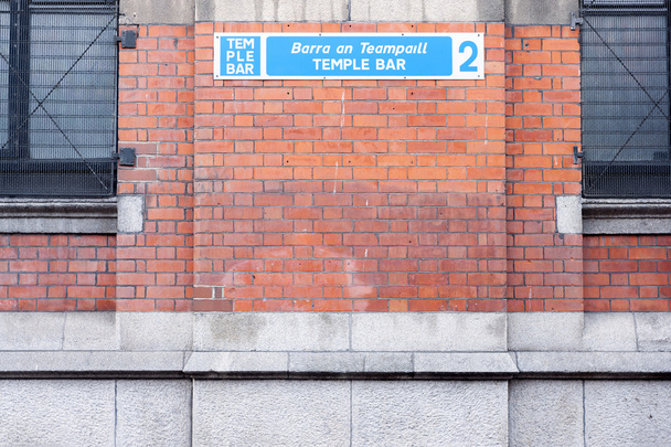 Temple Bar Sign - Foto, afbeelding