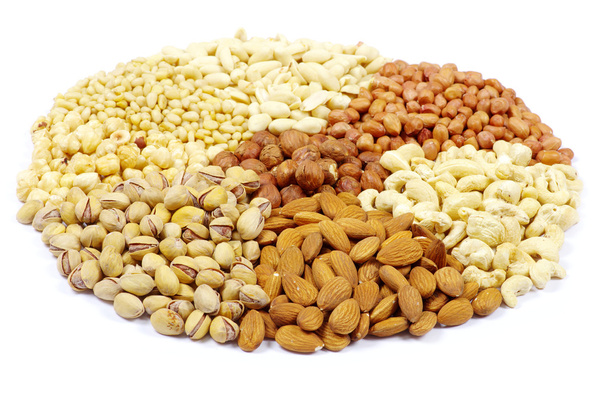 Assorted mixed nuts - Zdjęcie, obraz