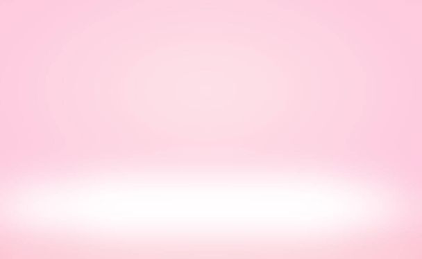 Абстрактний порожній гладкий світло-рожевий фон студії, використовується як монітор для відображення продукту, банер, шаблон
 - Фото, зображення