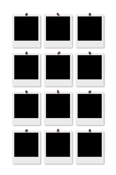 Molduras de fotos Polaroid em branco
 - Foto, Imagem