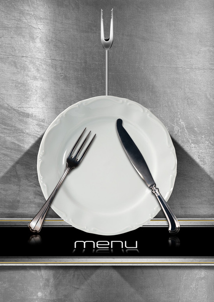 Restaurant menu ontwerp - Foto, afbeelding