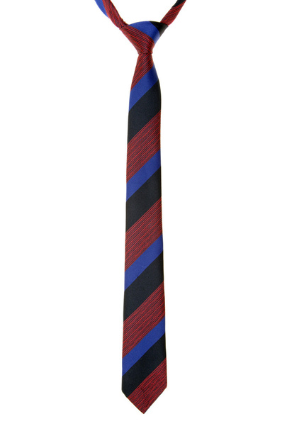 Una corbata sobre fondo blanco
 - Foto, Imagen
