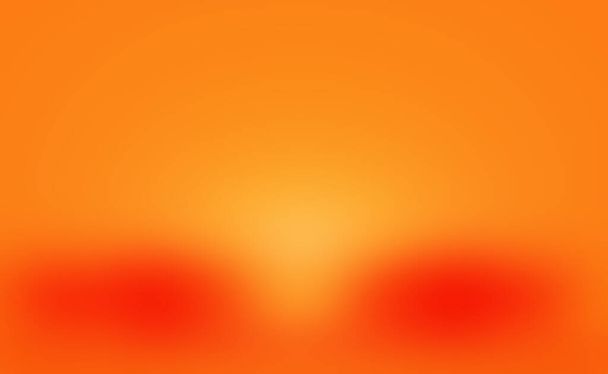 Streszczenie Pomarańczowy układ tła, studio, pokój, szablon strony internetowej, Raport biznesowy z płynnym kolorem gradientu koła - Zdjęcie, obraz