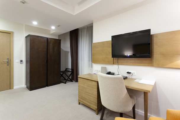 Modern hotel room interior - Φωτογραφία, εικόνα