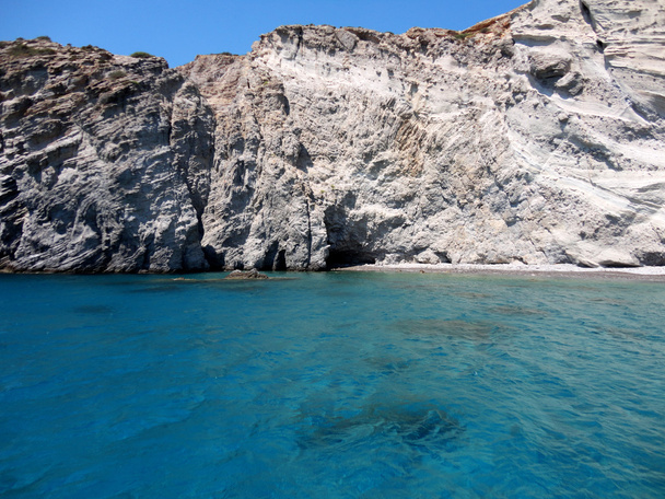 Kristalhelder water in Paros Island, Griekenland - Foto, afbeelding
