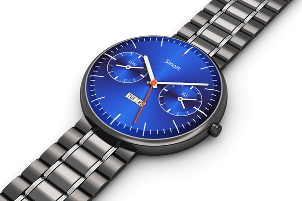Black luxury smart watch - Foto, Imagen