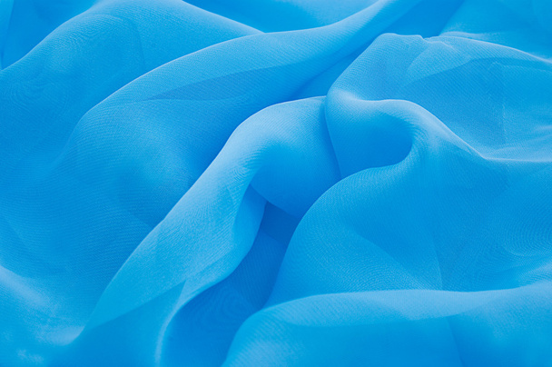 kék selyem - Fotó, kép