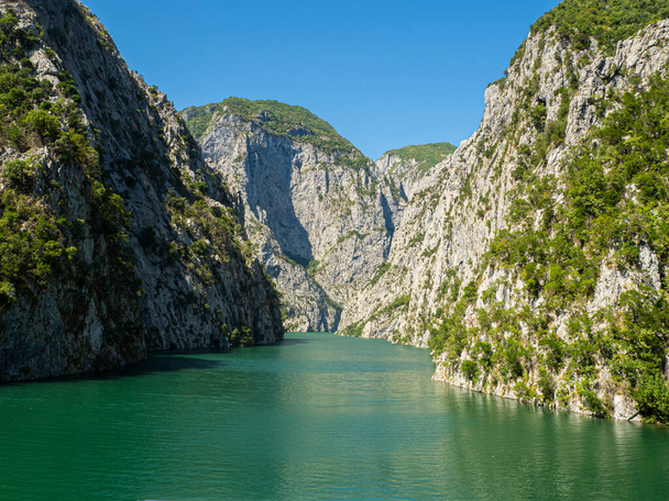 Koman lake in Albania - Zdjęcie, obraz