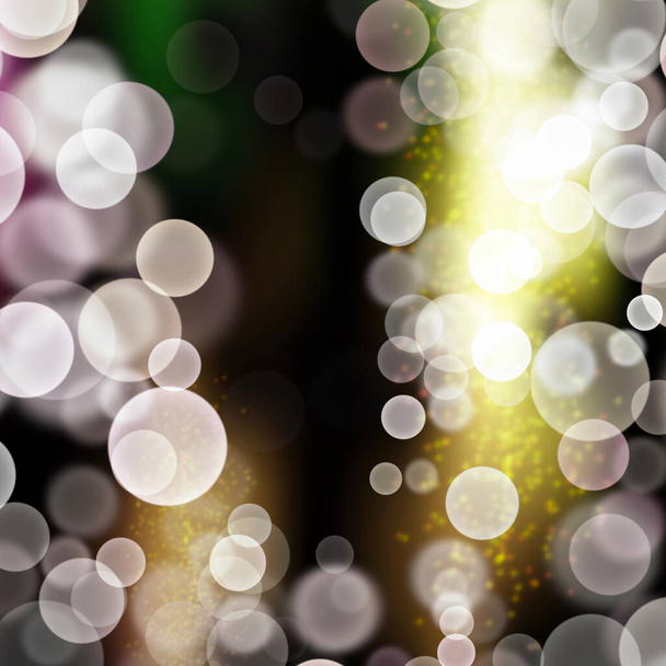 Αφηρημένη bokeh φως με χαμηλό φως εικονογράφηση φόντο. Πολύχρωμο φόντο με defocused lights.Magic έννοια. Χριστουγεννιάτικη ιδέα. - Φωτογραφία, εικόνα