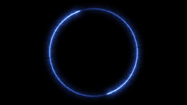 Infinite continual circular background. Seamless loop circle animated. Loopable ring continuous effect. 4K. - Filmagem, Vídeo