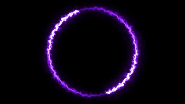 Infinite continual circular background. Seamless loop circle animated. Loopable ring continuous effect. 4K. - 映像、動画