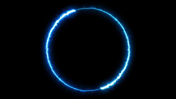 Infinite continual circular background. Seamless loop circle animated. Loopable ring continuous effect. 4K. - Video