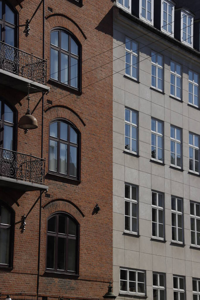 Klassieke architectuur in Kopenhagen, Denemarken - Foto, afbeelding