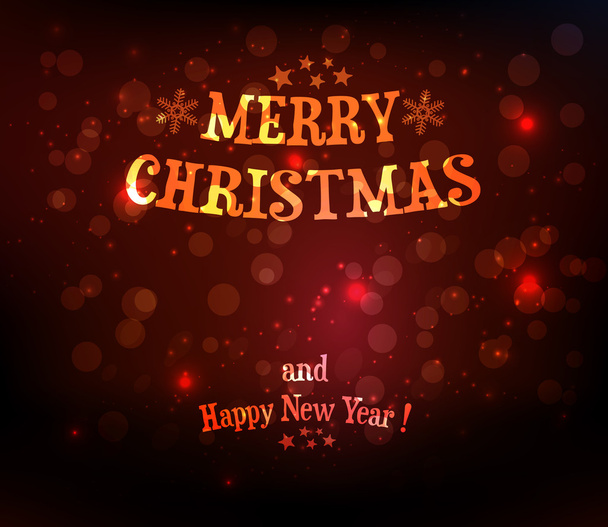 Christmas background with text - Вектор,изображение