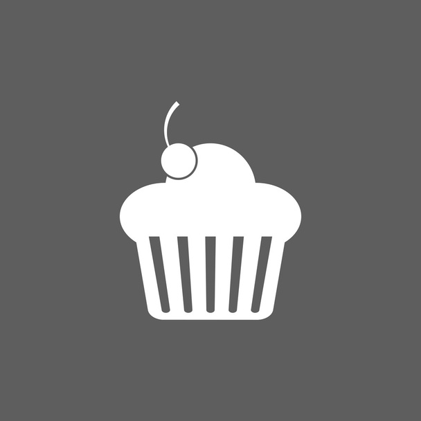 icona Cupcake
 - Vettoriali, immagini