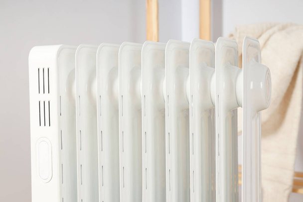 Concept of heating season, modern electric heater - Zdjęcie, obraz
