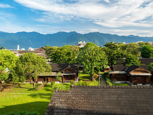 Japanese Style Wooden House in Hualien Cultural and Creative Industries Park, Hualien, Taiwan - 写真・画像