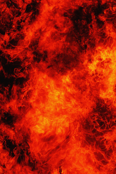 fogo de chama em uma plataforma de petróleo (desastre ecológico
) - Foto, Imagem