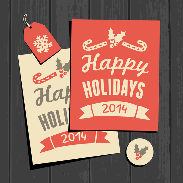Christmas Paper Collection - Vector, Image