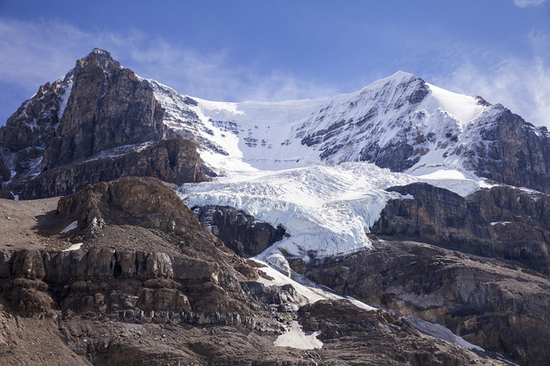 Queda de gelo no Monte Andrómeda
 - Foto, Imagem