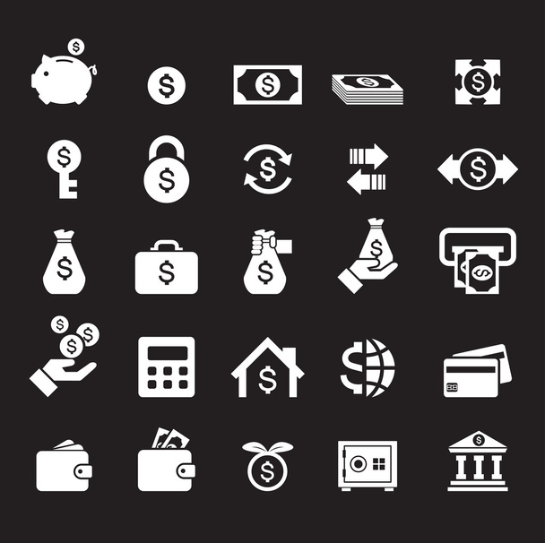 Икона денег - Вектор,изображение