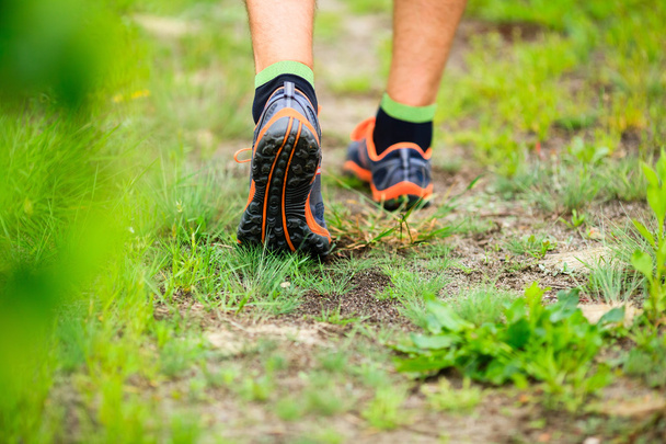 Sportovní ukazuje, běh, chůze na stopě - Fotografie, Obrázek