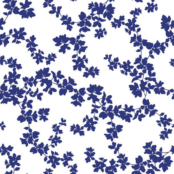 Plants pattern - Vecteur, image