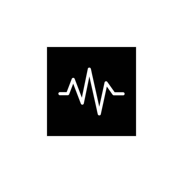 sound wave icon logo vector design template - Vektor, Bild
