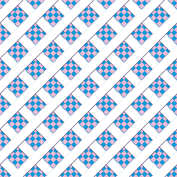 Blue pattern - Vector, Image