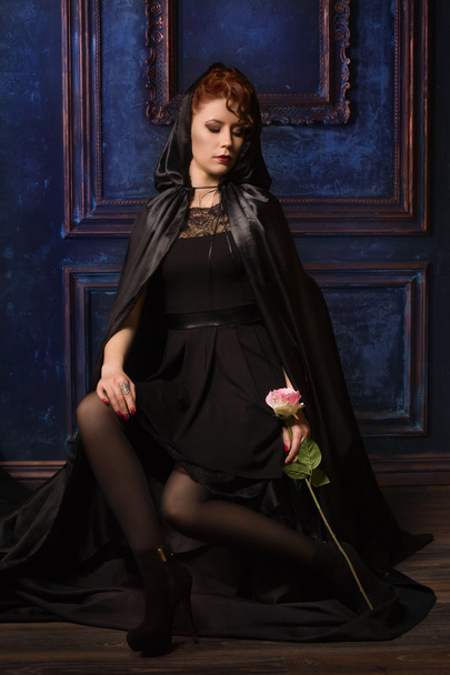 çok güzel bir kadın vampir - Fotoğraf, Görsel