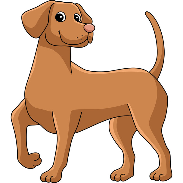 Цей карикатурний кліп показує ілюстрацію до Вісла Собаки.. - Вектор, зображення