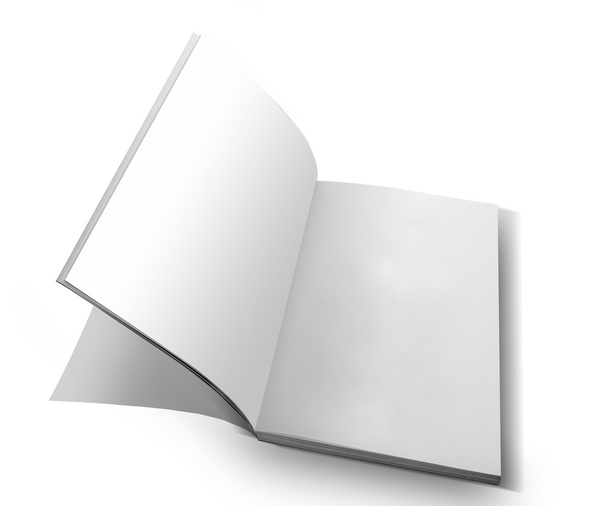 Abrir libro en blanco
 - Foto, imagen