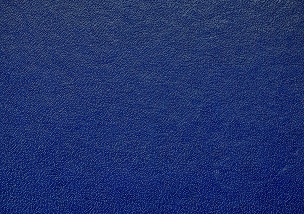 Blue leather texture - Foto, afbeelding