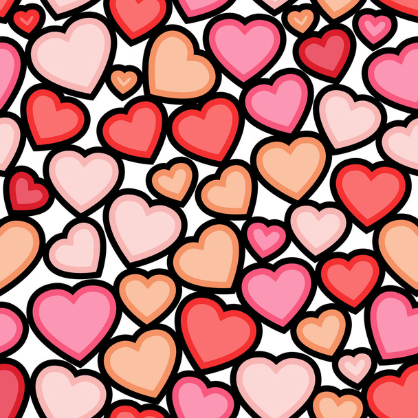 Valentine's day background - Vector, Image