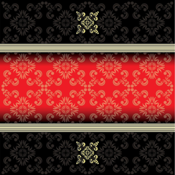 Абстрактный винтажный фон роскоши
 - Вектор,изображение