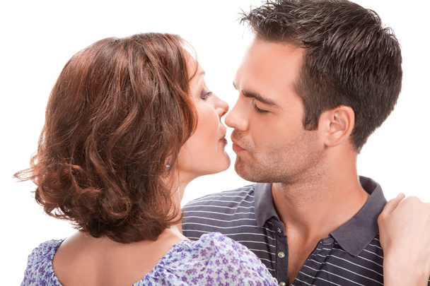 Young couple in love, close up - Photo, image
