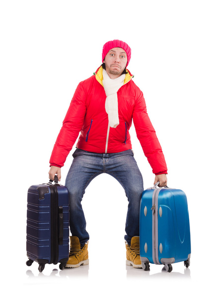 Man preparing for winter vacation - Photo, Image