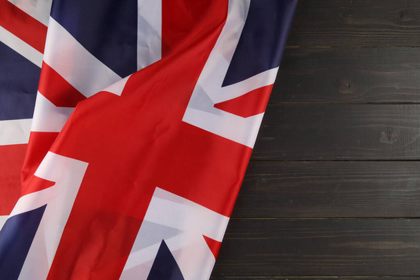 Bandera de Gran Bretaña lugar para el espacio de texto cope - Foto, imagen