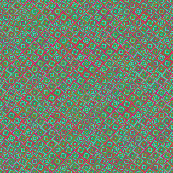 Color Rhombus tile tessellation pattern illustration - Vektor, obrázek