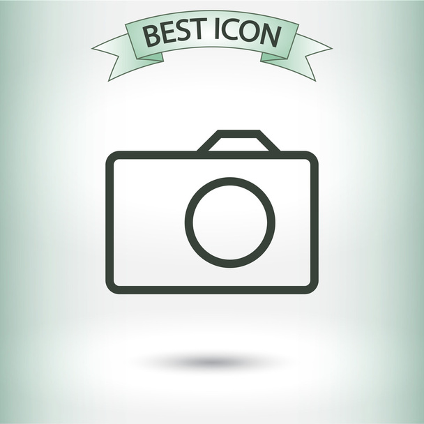 Camera icon - Vetor, Imagem