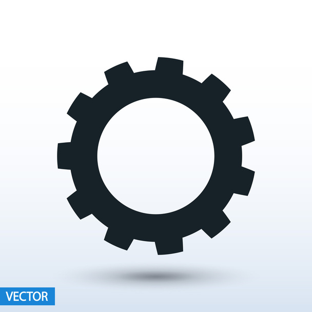 Gear icon - Vecteur, image