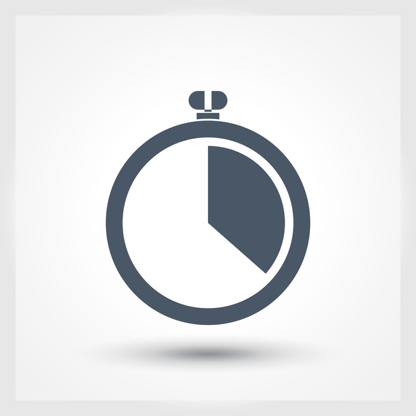 Stopwatch icon design - ベクター画像