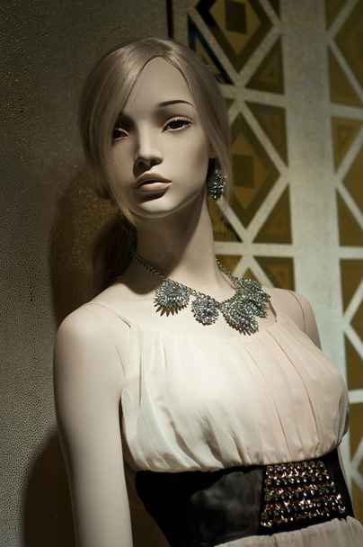 Mannequin  fashion glamour in a showroom - Фото, изображение