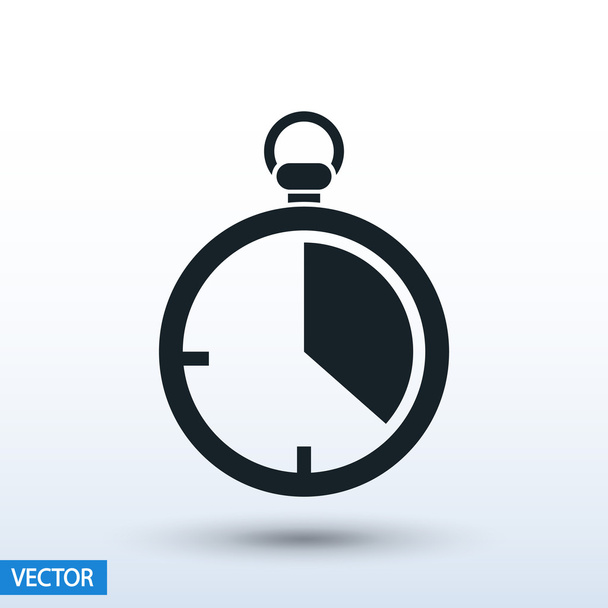 Stopwatch icon design - Vector, Image